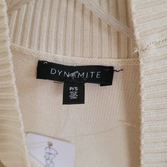 Beige knit maxi dress from Dynamite - Picture 7 of 7